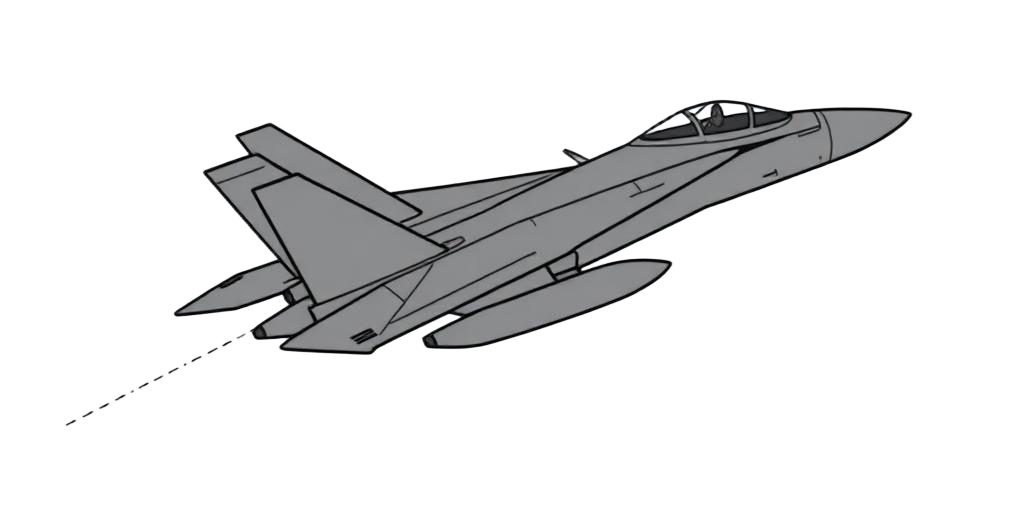 EA-18G Growler jet illustration, a nod to NAS Whidbey Island